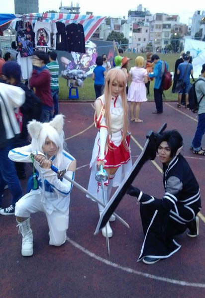 Vietnamese 20-somethings in cosplay / Provided by Yu Young-guk